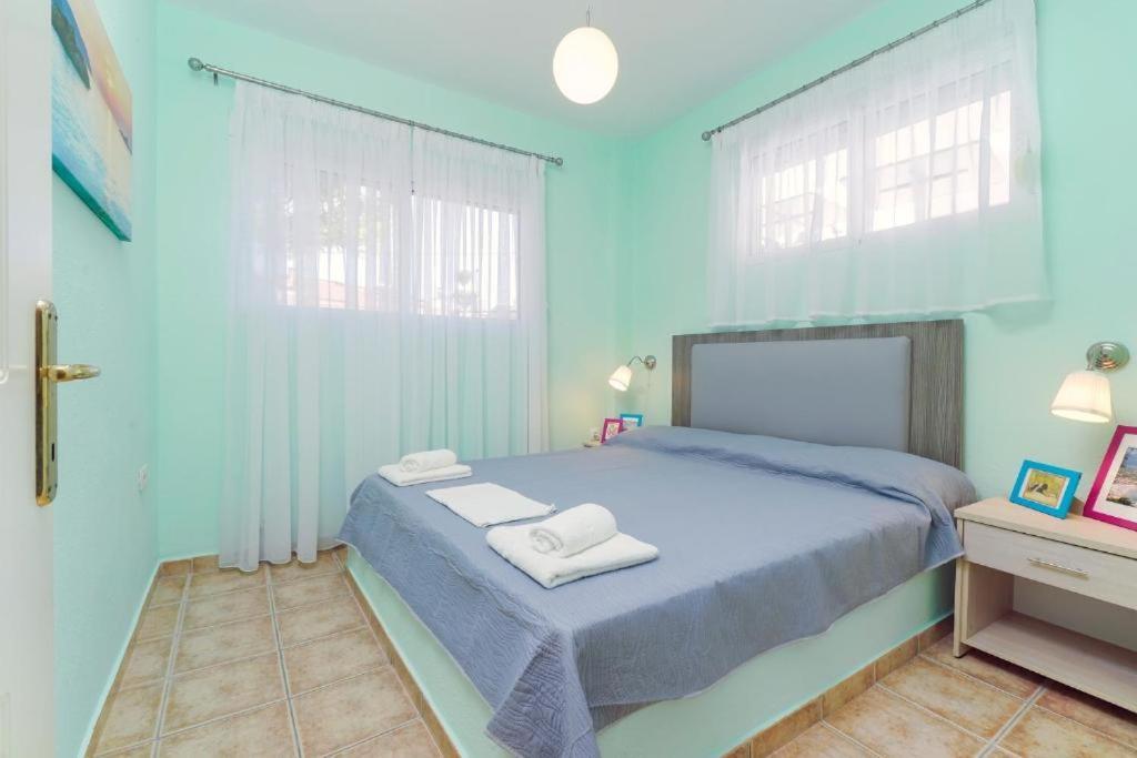 Golden Beach Maisonettes Villa Chrisi Ammoudia Esterno foto